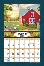Load image into Gallery viewer, A Country Walk 2027 (Item #2692) - 4x6 Refill Sheet Calendar - BONUS POCKET PLANNER &amp; BOOKMARK WHILE QUANTITIES LAST

