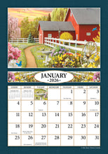Charger l&#39;image dans la galerie, A Country Walk 2026 (Item #2654) - 7x10 Refill Sheet Calendar - BONUS POCKET PLANNER &amp; BOOKMARK WHILE QUANTITIES LAST
