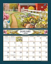 Load image into Gallery viewer, A Country Walk 2026 (Item #2616) - 8x10 Refill Sheet Calendar - BONUS POCKET PLANNER &amp; BOOKMARK WHILE QUANTITIES LAST
