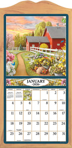 A Country Walk 2026 (Item #9175) - 12x24 Refill Sheet Calendar - BONUS POCKET PLANNER & BOOKMARK WHILE QUANTITIES LAST