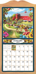 A Country Walk 2025 (Item #9175) - 12x24 Refill Sheet Calendar - BONUS POCKET PLANNER & BOOKMARK WHILE QUANTITIES LAST