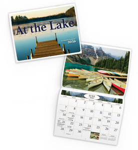 At the Lake Folding Calendar 2026 (Item # 289942)