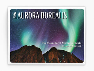 Aurora Borealis Folding Calendar 2026 (Item # 289963)