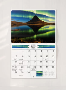 Aurora Borealis Folding Calendar 2026 (Item # 289963)