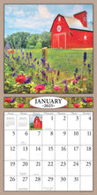 Load image into Gallery viewer, Beckoning Barns 2025 (Item #33012) - 12x24 Refill Sheet Calendar - BONUS POCKET PLANNER &amp; BOOKMARK WHILE QUANTITIES LAST
