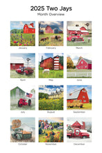 Load image into Gallery viewer, Beckoning Barns 2025 (Item #33012) - 12x24 Refill Sheet Calendar - BONUS POCKET PLANNER &amp; BOOKMARK WHILE QUANTITIES LAST
