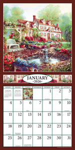 Bygone Days 2026 (Item #3133) - 12x24 Refill Sheet Calendar - BONUS POCKET PLANNER & BOOKMARK WHILE QUANTITIES LAST