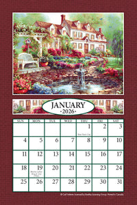 Bygone Days 2026 (Item #0360) - 4x6 Refill Sheet Calendar - BONUS POCKET PLANNER & BOOKMARK WHILE QUANTITIES LAST