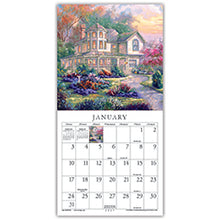 Load image into Gallery viewer, Bygone Days 2027 (Item #40968) -  ** SHIPPING IN SEPTEMBER ** 7x14 Refill Sheet Calendar - INCLUDES LIST PAD &amp; BONUS BOOKMARK - WHILE QUANTITIES LAST
