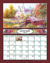 Load image into Gallery viewer, Bygone Days 2025 (Item #2869) - 8x10 Refill Sheet Calendar - BONUS POCKET PLANNER &amp; BOOKMARK WHILE QUANTITIES LAST
