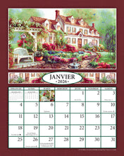 Load image into Gallery viewer, Charme d&#39;autrefois 2026 (Article 3720) - Recharge de 8x10 feuille calendrier
