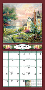 Bygone Days 2024 (Item #2418) - 8x16 Refill Sheet Calendar - BONUS POCKET PLANNER & BOOKMARK WHILE QUANTITIES LAST