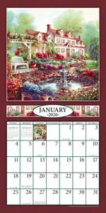 Bygone Days 2026 (Item #2418) - 8x16 Refill Sheet Calendar - BONUS POCKET PLANNER & BOOKMARK WHILE QUANTITIES LAST