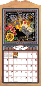 Bless This Nest 2026 (Item # 7052) - 12x24 Refill Sheet Calendar - BONUS POCKET PLANNER & BOOKMARK WHILE QUANTITIES LAST