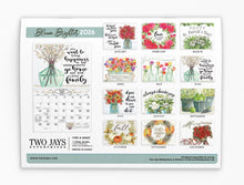 Load image into Gallery viewer, Bloom Brighter Folding Calendar 2026 (Item # 289811)
