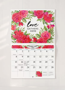 Bloom Brighter Folding Calendar 2026 (Item # 289811)