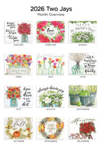 Load image into Gallery viewer, Bloom Brighter Folding Calendar 2026 (Item # 289811)
