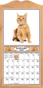 Cats 2026 (Item #2642) - 12x24 Refill Sheet Calendar - BONUS POCKET PLANNER & BOOKMARK WHILE QUANTITIES LAST
