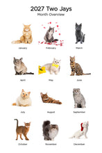 Charger l'image dans la galerie, Cats 2027 (Item #2642) -  ** SHIPPING IN SEPTEMBER ** 12x24 Refill Sheet Calendar - BONUS POCKET PLANNER &amp; BOOKMARK WHILE QUANTITIES LAST
