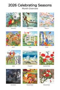 Celebrating Seasons 2026 (Item #77642) - 12x24 Refill Sheet Calendar - BONUS POCKET PLANNER & BOOKMARK WHILE QUANTITIES LAST