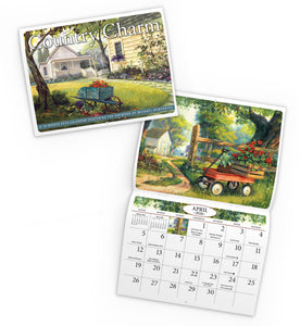 Country Charm Folding Calendar 2026 (Item # 289833)