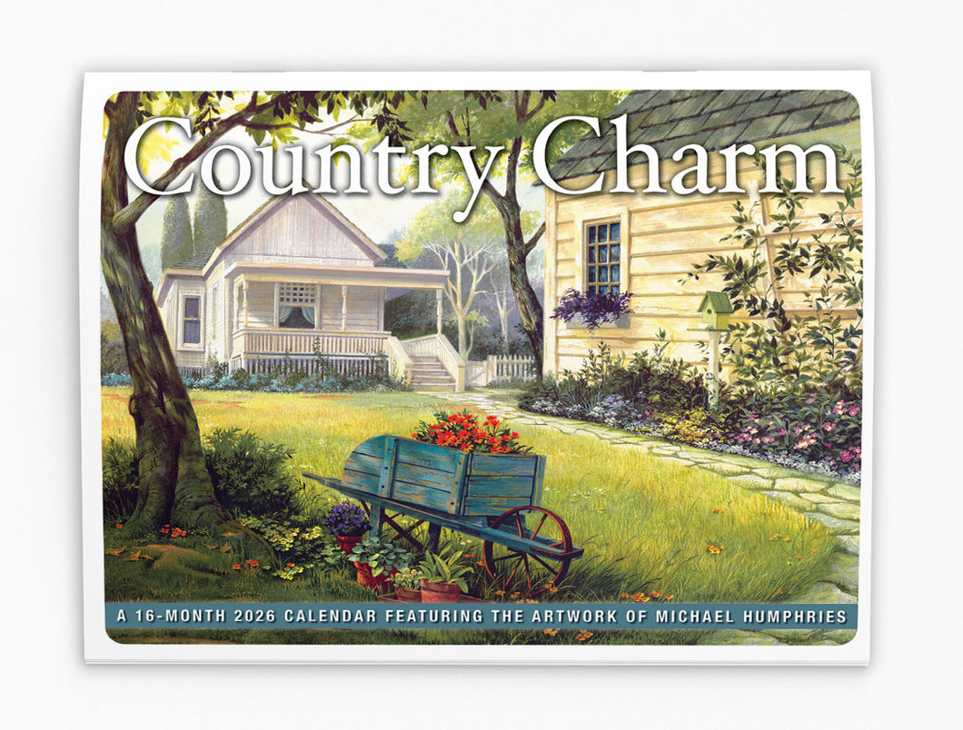Country Charm Folding Calendar 2026 (Item # 289833)