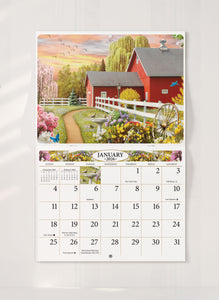 Country Days Folding Calendar 2026 (Item # 289844)