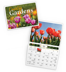 Country Gardens Folding Calendar 2026 (Item # 289855)