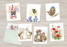 Load image into Gallery viewer, Hopper Studios Enclosure Cards - Varied Occasion Mixed 6 packs
