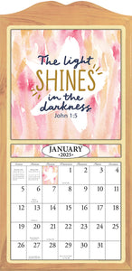 Faith 2025 (Item #77662) - 12x24 Refill Sheet Calendar - BONUS POCKET PLANNER & BOOKMARK WHILE QUANTITIES LAST