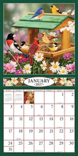 Charger l'image dans la galerie, Feathered Friends 2027 (Item #9372) - ** SHIPPING IN SEPTEMBER ** 12x24 Refill Sheet Calendar - BONUS POCKET PLANNER &amp; BOOKMARK WHILE QUANTITIES LAST
