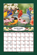 Charger l&#39;image dans la galerie, Feathered Friends 2024 (Item #0733) - 4x6 Refill Sheet Calendar - BONUS POCKET PLANNER &amp; BOOKMARK WHILE QUANTITIES LAST
