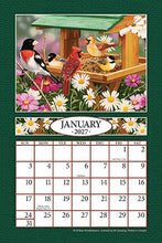 Load image into Gallery viewer, Feathered Friends 2027 (Item #0733) -  ** SHIPPING IN SEPTEMBER ** 4x6 Refill Sheet Calendar - BONUS POCKET PLANNER &amp; BOOKMARK WHILE QUANTITIES LAST
