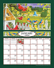 Charger l&#39;image dans la galerie, Feathered Friends 2026 (Item #2776) - 8x10 Refill Sheet Calendar - BONUS POCKET PLANNER &amp; BOOKMARK WHILE QUANTITIES LAST

