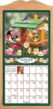 Load image into Gallery viewer, Amis à plumes 2027 (Article #0333) -  ** SHIPPING IN SEPTEMBER ** Recharge de 12x24 feuille calendrier
