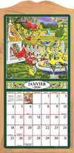 Charger l&#39;image dans la galerie, Amis à plumes 2026 (Article #0333) - Recharge de 12x24 feuille calendrier

