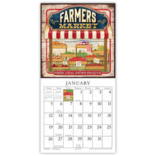 Charger l&#39;image dans la galerie, Farmers Market 2025 (Item #41913) - 7x14 Refill Sheet Calendar - INCLUDES LIST PAD &amp; BONUS BOOKMARK - WHILE QUANTITIES LAST
