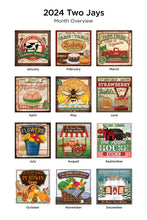 Load image into Gallery viewer, Farmers Market 2024 (Item #41913) - 7x14 Refill Sheet Calendar - INCLUDES LIST PAD &amp; BONUS BOOKMARK - WHILE QUANTITIES LAST
