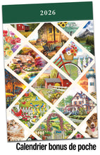Load image into Gallery viewer, Ô Canada 2026 (Article #32028) - Recharge de 12 x 24 feuille calendrier
