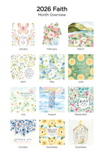 Load image into Gallery viewer, Faith &amp; Devotion 2026 (Item #77662) - 12x24 Refill Sheet Calendar - BONUS POCKET PLANNER &amp; BOOKMARK WHILE QUANTITIES LAST
