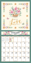 Charger l'image dans la galerie, Faith &amp; Devotion 2027 (Item #77662) - ** SHIPPING IN SEPTEMBER **12x24 Refill Sheet Calendar - BONUS POCKET PLANNER &amp; BOOKMARK WHILE QUANTITIES LAST
