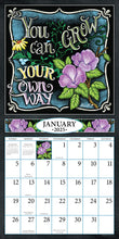 Charger l&#39;image dans la galerie, Grow Your Own Way 2025 (Item #7106) - 12x24 Refill Sheet Calendar - BONUS POCKET PLANNER &amp; BOOKMARK WHILE QUANTITIES LAST
