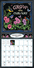 Charger l'image dans la galerie, Grow Your Own Way 2027 (Item #7106) - ** SHIPPING IN SEPTEMBER ** 12x24 Refill Sheet Calendar - BONUS POCKET PLANNER &amp; BOOKMARK WHILE QUANTITIES LAST
