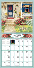 Load image into Gallery viewer, La Douceur Du Foyer 2025 (Article #0688) - Recharge de 12 x 24 feuille calendrier
