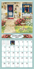 Charger l&#39;image dans la galerie, Home Sweet Home 2025 (Item #9289) - 12x24 Refill Sheet Calendar - BONUS POCKET PLANNER &amp; BOOKMARK WHILE QUANTITIES
