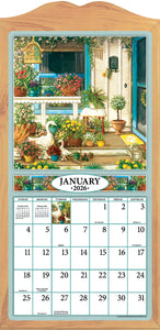 Home Sweet Home 2026 (Item #9289) - 12x24 Refill Sheet Calendar - BONUS POCKET PLANNER & BOOKMARK WHILE QUANTITIES