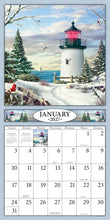 Charger l'image dans la galerie, Lighthouses 2027 (Item #3017) -  ** SHIPPING IN SEPTEMBER ** 12x24 Refill Sheet Calendar - BONUS POCKET PLANNER &amp; BOOKMARK WHILE QUANTITIES LAST
