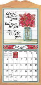 Life Is Brighter 2026 (Item #39746) - 12x24 Refill Sheet Calendar - BONUS POCKET PLANNER & BOOKMARK WHILE QUANTITIES LAST