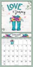 Charger l'image dans la galerie, Love the Journey 2027 (Item#77632)  - ** SHIPPING IN SEPTEMBER ** 12x24 Refill Sheet Calendar - BONUS POCKET PLANNER &amp; BOOKMARK WHILE QUANTITIES LAST

