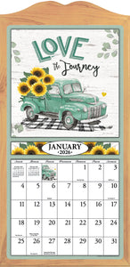 Love the Journey 2026 (Item#77632)  - 12x24 Refill Sheet Calendar - BONUS POCKET PLANNER & BOOKMARK WHILE QUANTITIES LAST